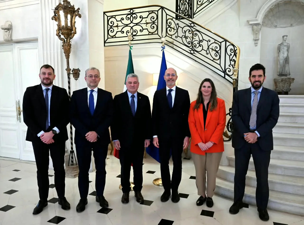 El embajador Nicoletti se reunió con el ministro de Seguridad porteño Horacio Giménez
