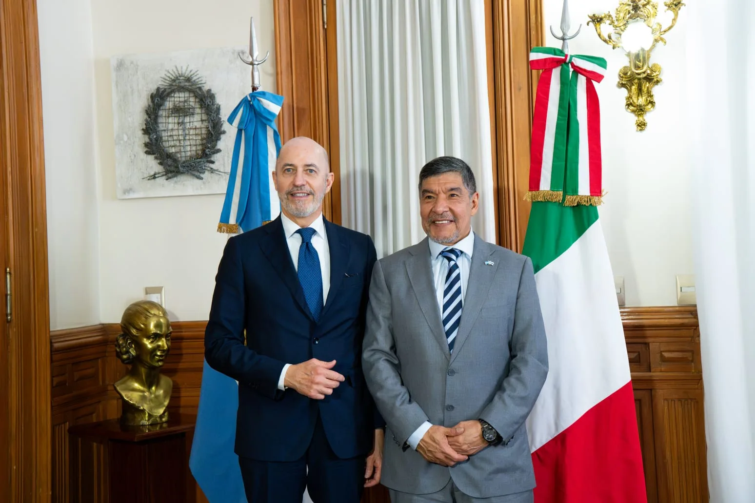 Embajador Fabrizio Nicoletti culminó misión en Tucumán con autoridades y comunidad italiana
