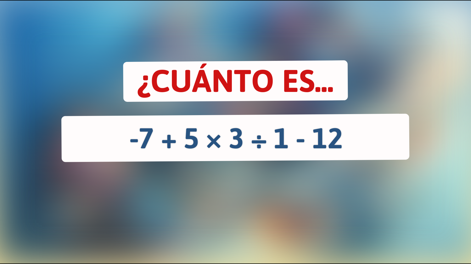 \"¿Puedes resolver este desafío matemático que desconcierta a los genios?\""