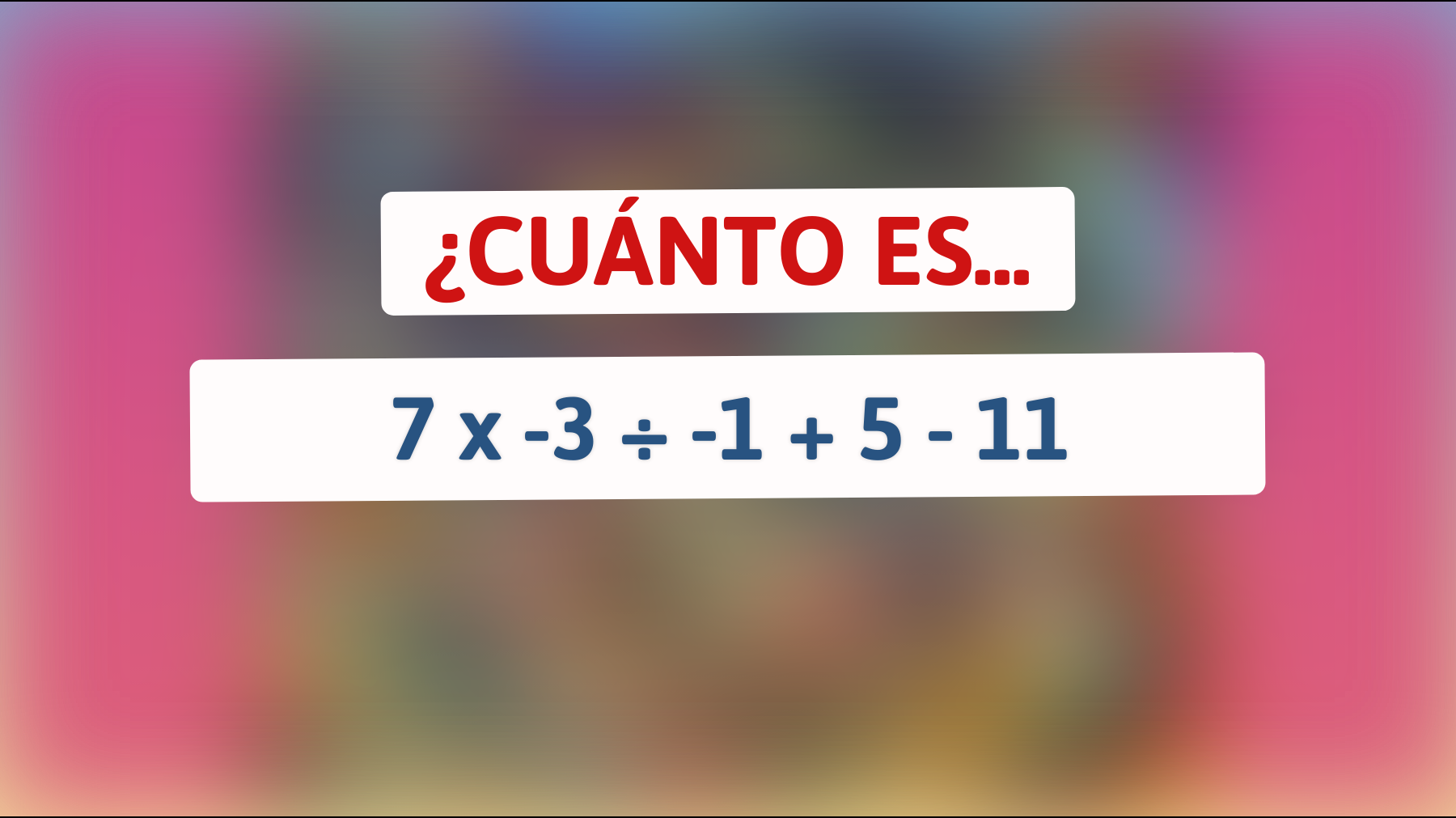 ¡Desafía a tu cerebro con este acertijo que solo los verdaderos genios pueden resolver! ¿Te atreves a intentarlo?"