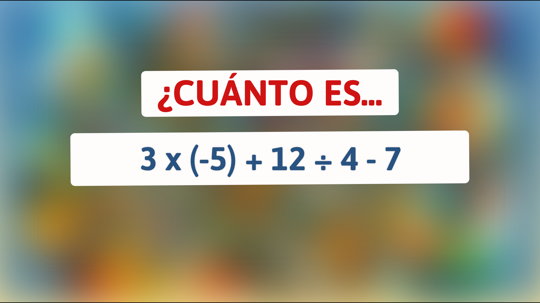 ¡Descifra el acertijo solo para genios que está poniendo a prueba las mentes más brillantes! ¿Te atreves?"