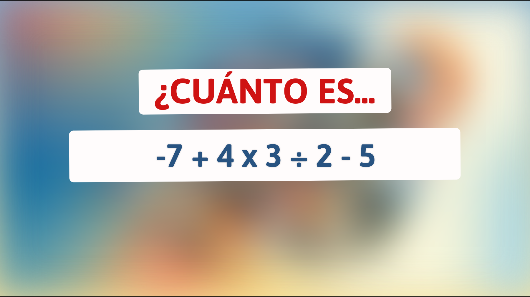 Desafío viral: solo el 1% de las personas puede resolver este simple acertijo matemático. ¿Eres uno de ellos?"