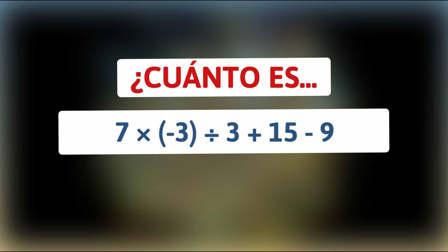 Descubre el acertijo matemático que está rompiendo Internet: solo el 1% sabe resolverlo correctamente. ¿Eres uno de ellos?"