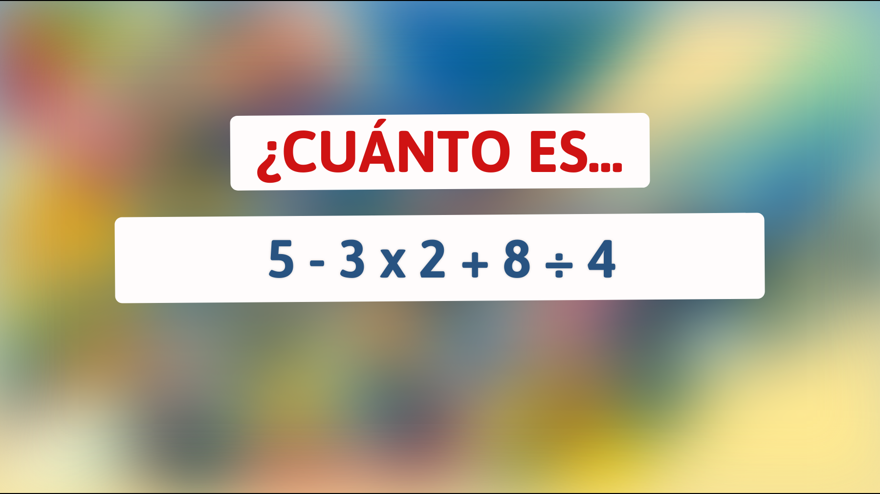 Este enigma matemático solo para genios está volviendo locos a todos: ¿Puedes resolverlo?"