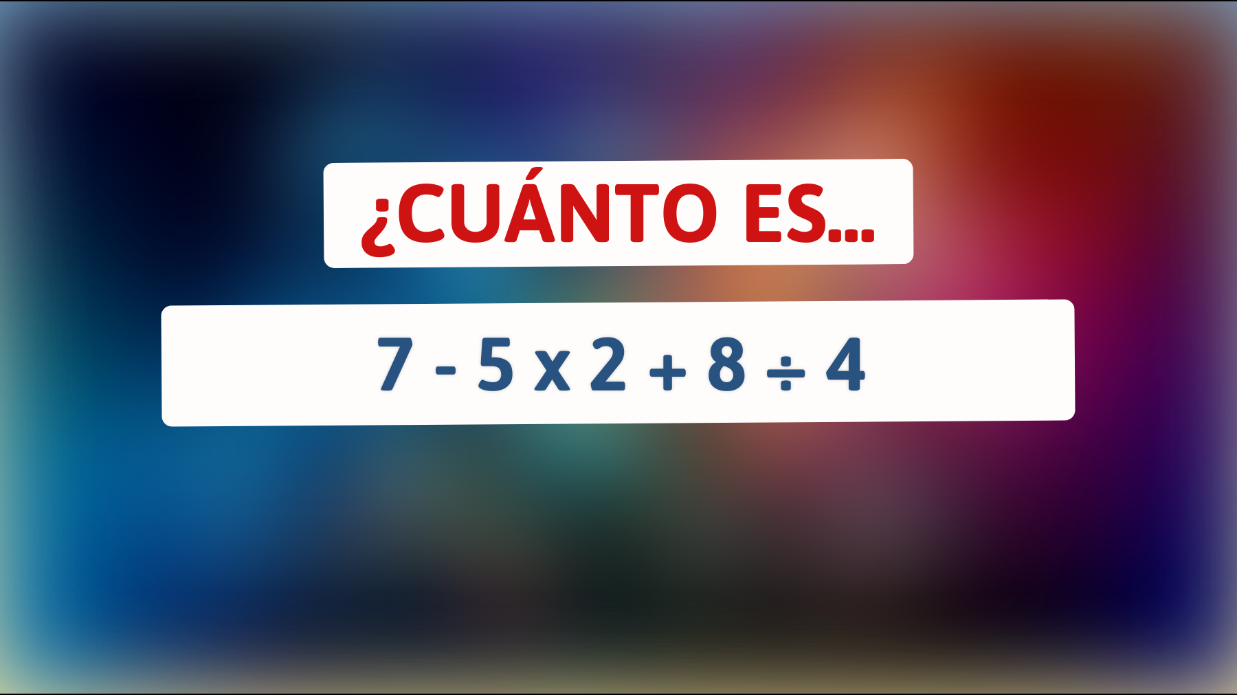 ¿Tienes lo necesario para resolver este acertijo matemático que solo los genios pueden descifrar? Descubre si estás entre los más inteligentes del planeta."