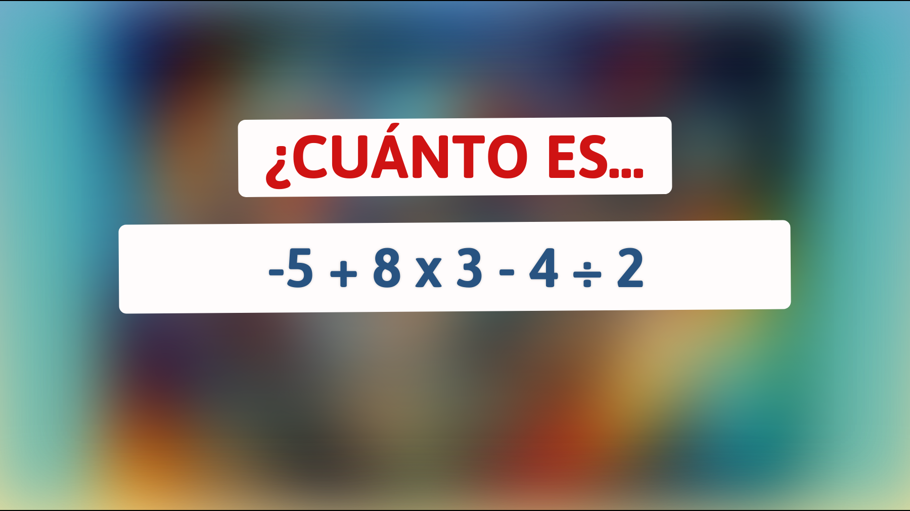 Solo el 1% puede resolver este acertijo matemático: ¿Eres uno de ellos? ¡Descubre si eres realmente un genio con este desafío numérico!"