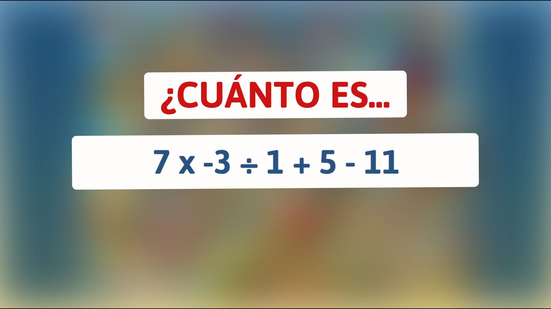 \"¡Solo el 1% resuelve este acertijo matemático al instante! ¿Eres parte del club de los genios?\""