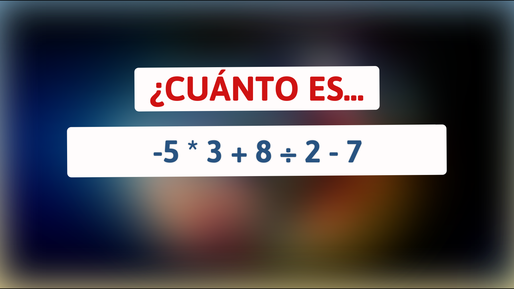 ¡Descubre por qué este simple acertijo matemático está volviendo locos a los cerebros más brillantes del mundo! ¿Podrás resolverlo en segundos?"