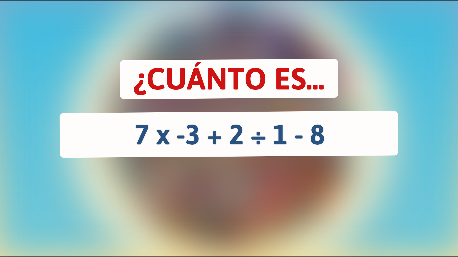 ¿Puedes resolver este acertijo matemático que está volviendo locos a los genios y genias? Desafíate ahora y averigua por qué solo unos pocos logran hacerlo."