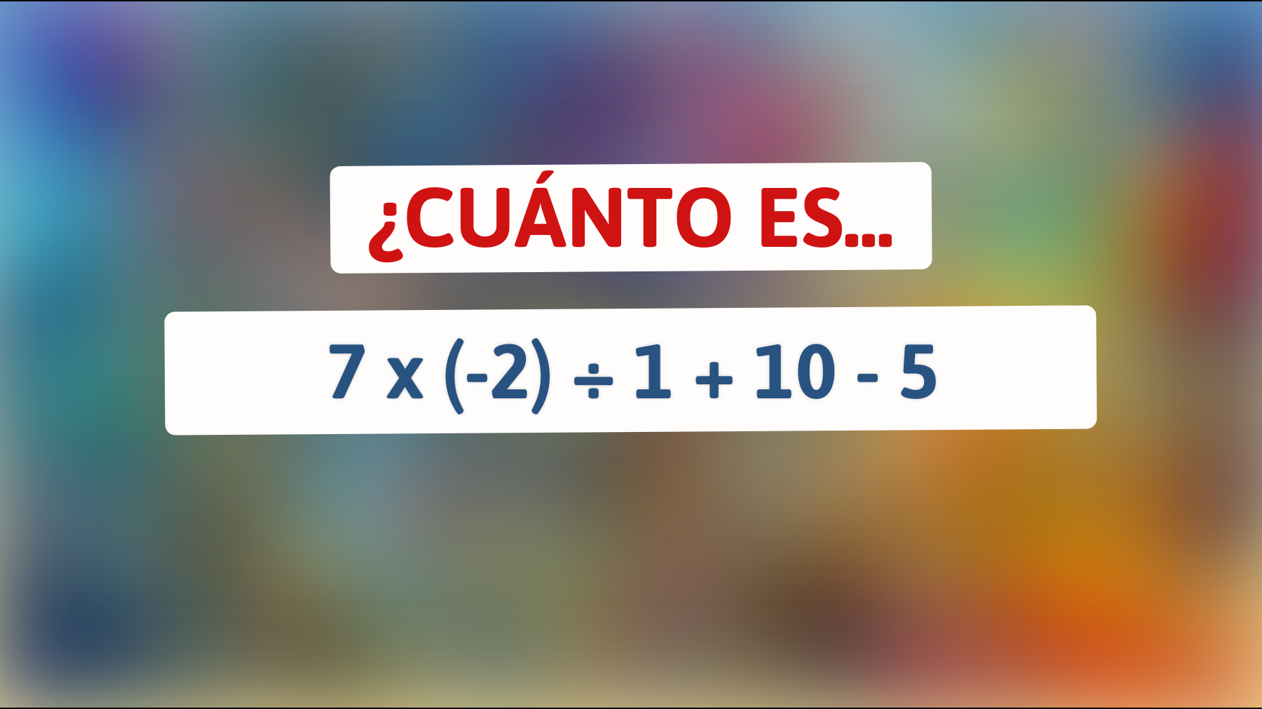 ¿Puedes resolver este acertijo matemático que está volviendo locos a los genios? ¡Pon a prueba tu inteligencia ahora!"