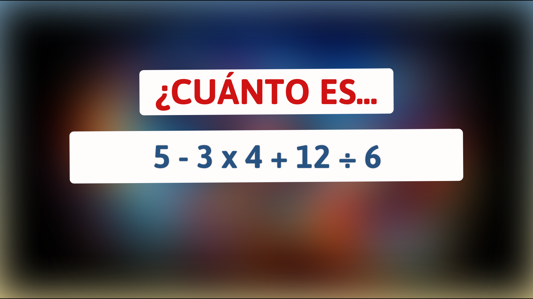 Descubre si realmente eres un genio resolviendo este acertijo matemático que el 95% de las personas fracasan en resolver correctamente."